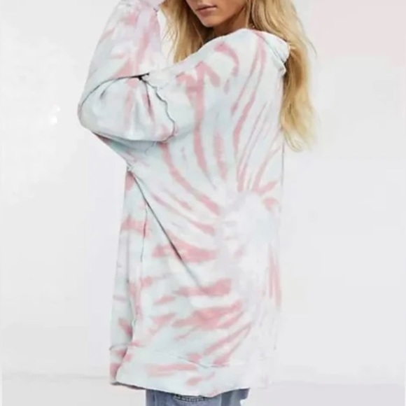 NWT Free People Best Catch Tie Dye Tee - Picture 2 of 16